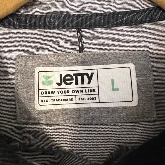 NWOT: Jetty Black/Green Flannel Shirt - Picture 3 of 5